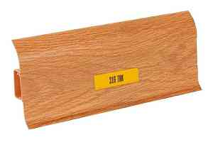 Плинтус Плинтус Ideal Comfort 55mm Тик 316 фото  | FLOORDEALER